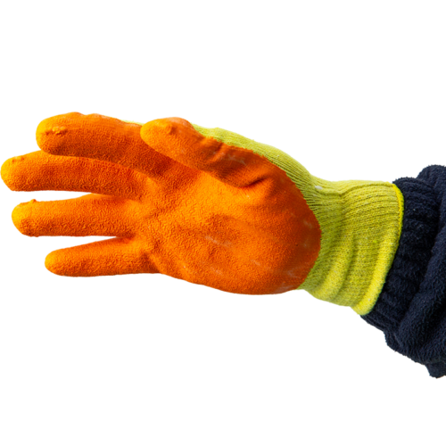 Contractors Grip Orange Glove