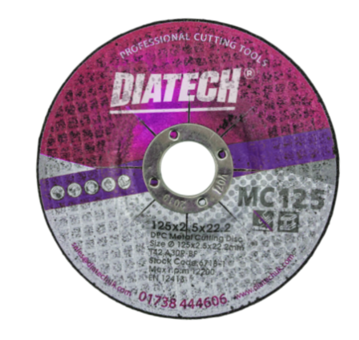 Diatech Abrasive Cutting Disc DPC for Metal