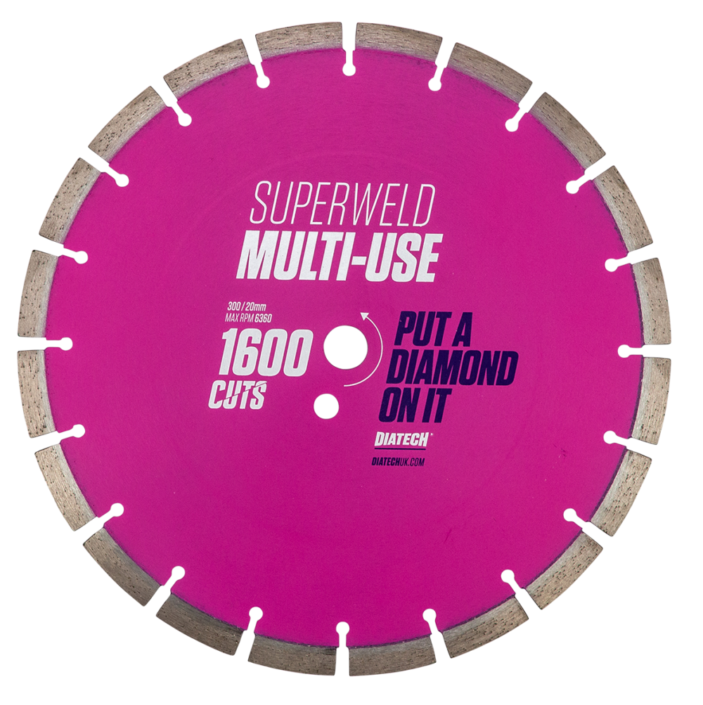 Diatech Diamond Saw Blades Superweld Multi-Use