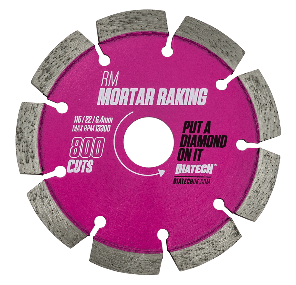 Diatech RM Professional Mortar Raking Diamond Blade