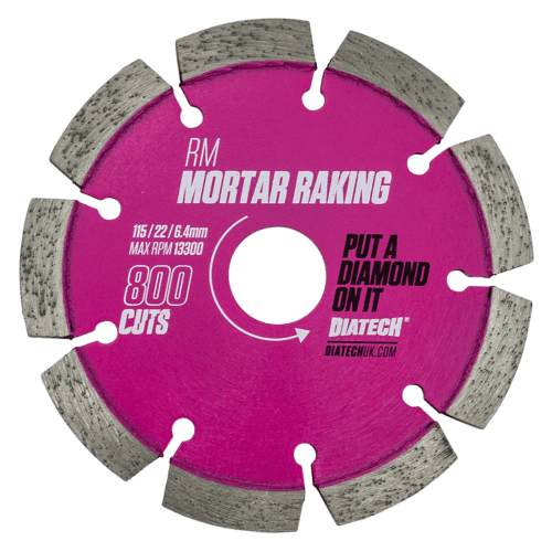 Mortar Raking Diamond Blade