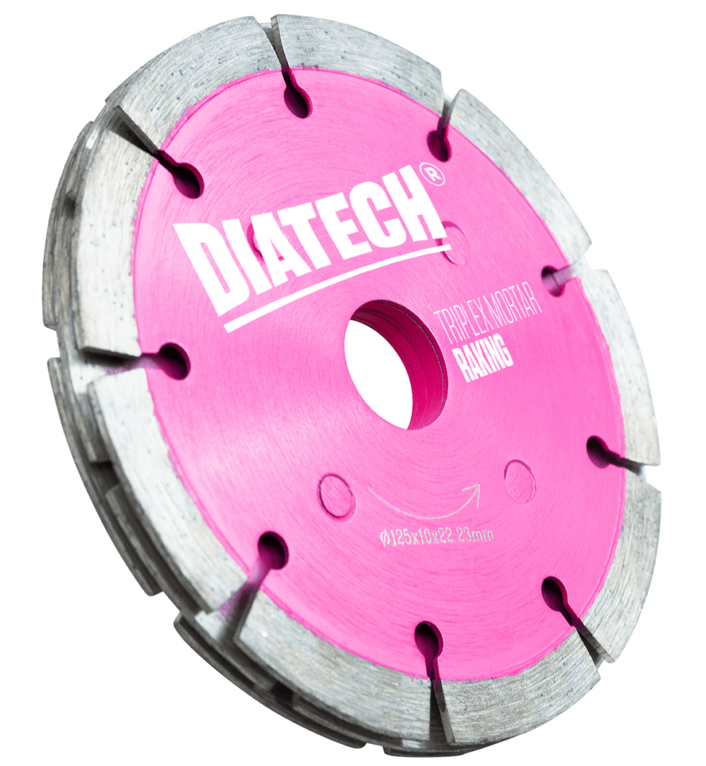 Diatech Mortar Raking & Chasing Blades