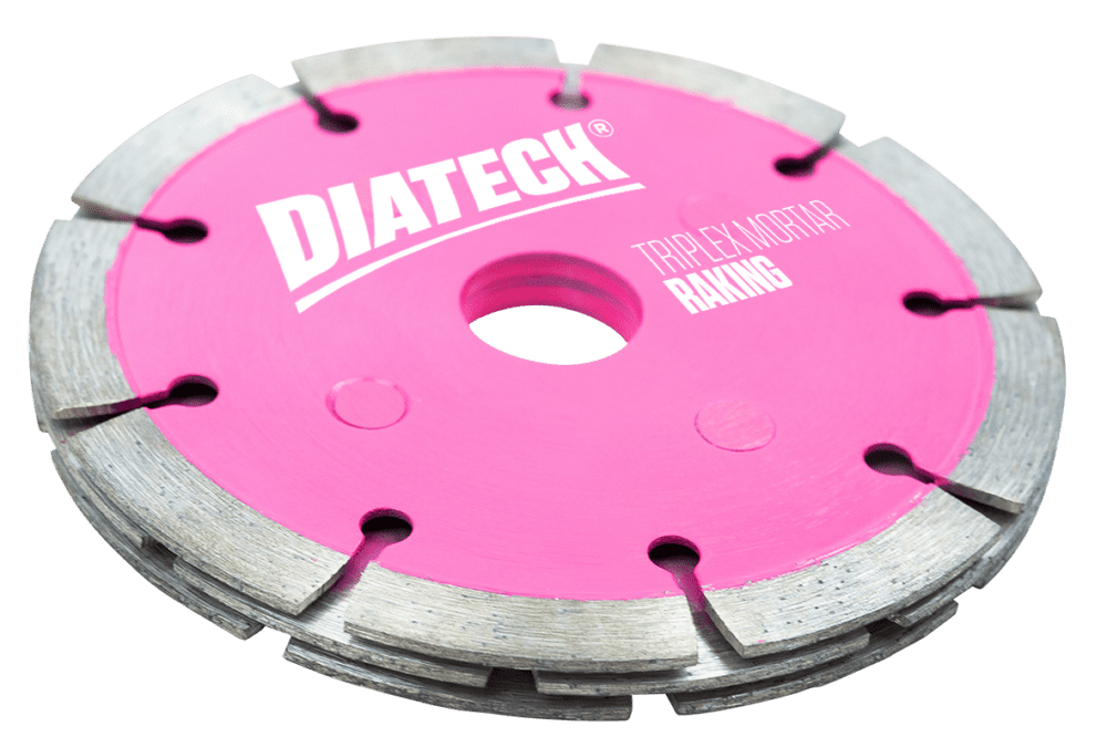 Diatech Mortar Raking & Chasing Blades