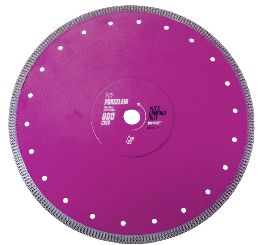 Diatech PC2 Superthin Porcelain Diamond Blade